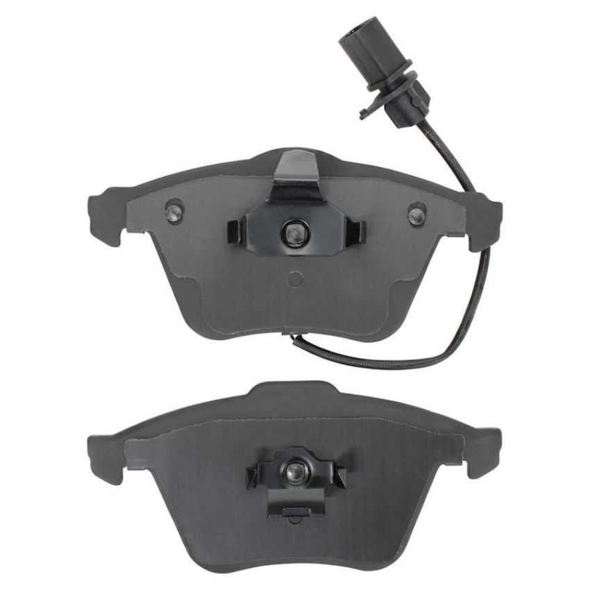 MPA 1001-0915AM Quality-Built Premium Semi-Metallic Brake Pads w/ Hardware