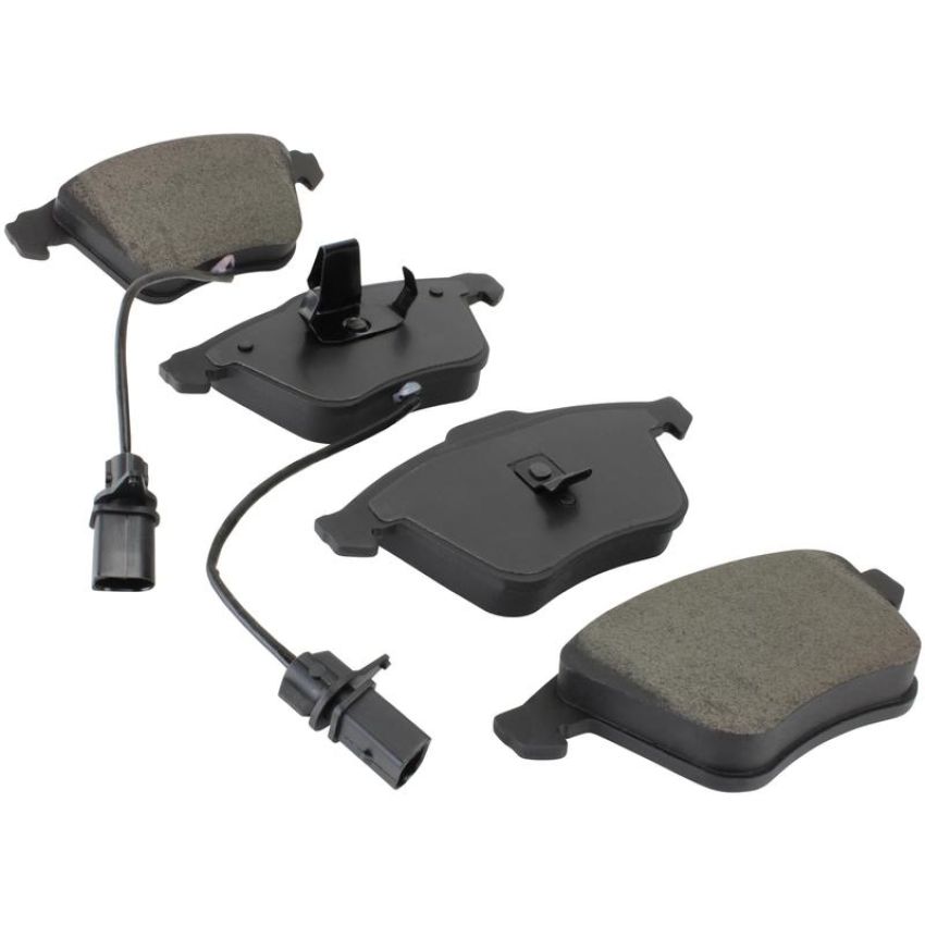 MPA 1001-0915M Quality-Built Premium Semi-Metallic Brake Pads