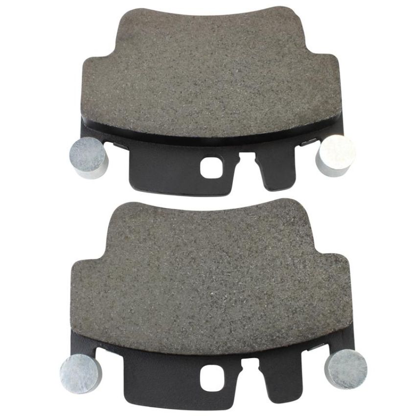 MPA 1001-0917M Quality-Built Premium Semi-Metallic Brake Pads w/ Hardware