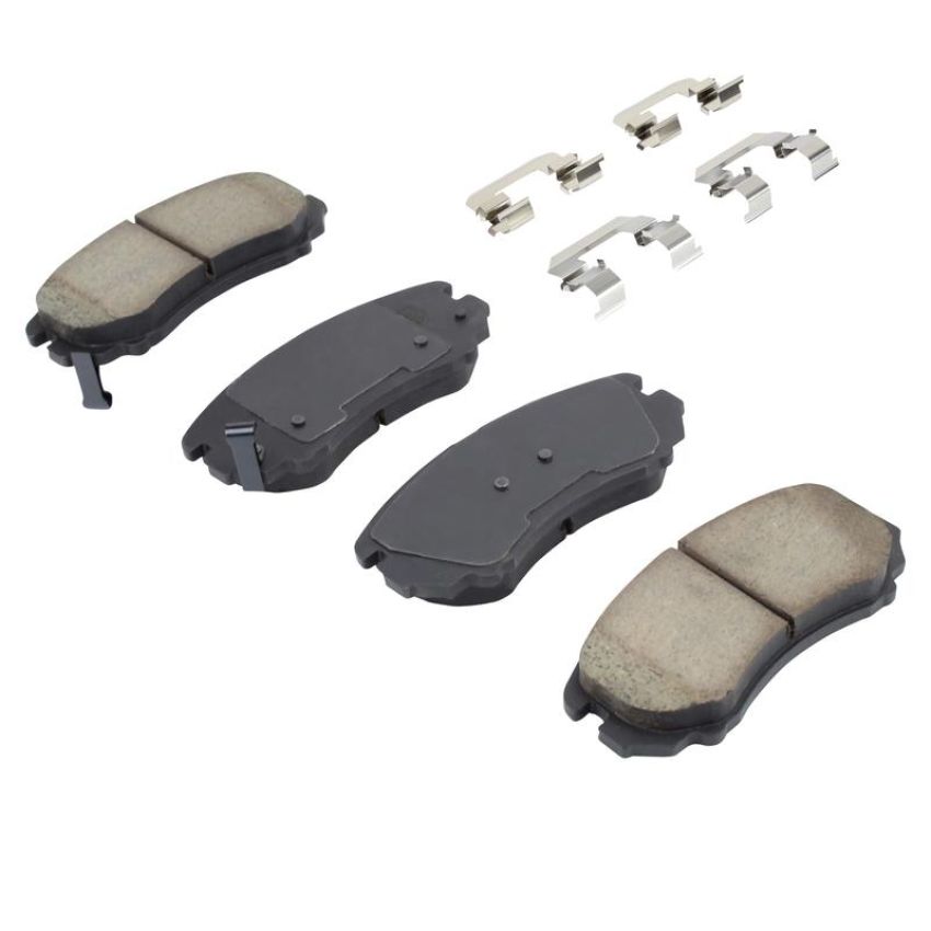 MPA 1001-0924C Quality-Built Premium Ceramic Brake Pads w/ Hardware