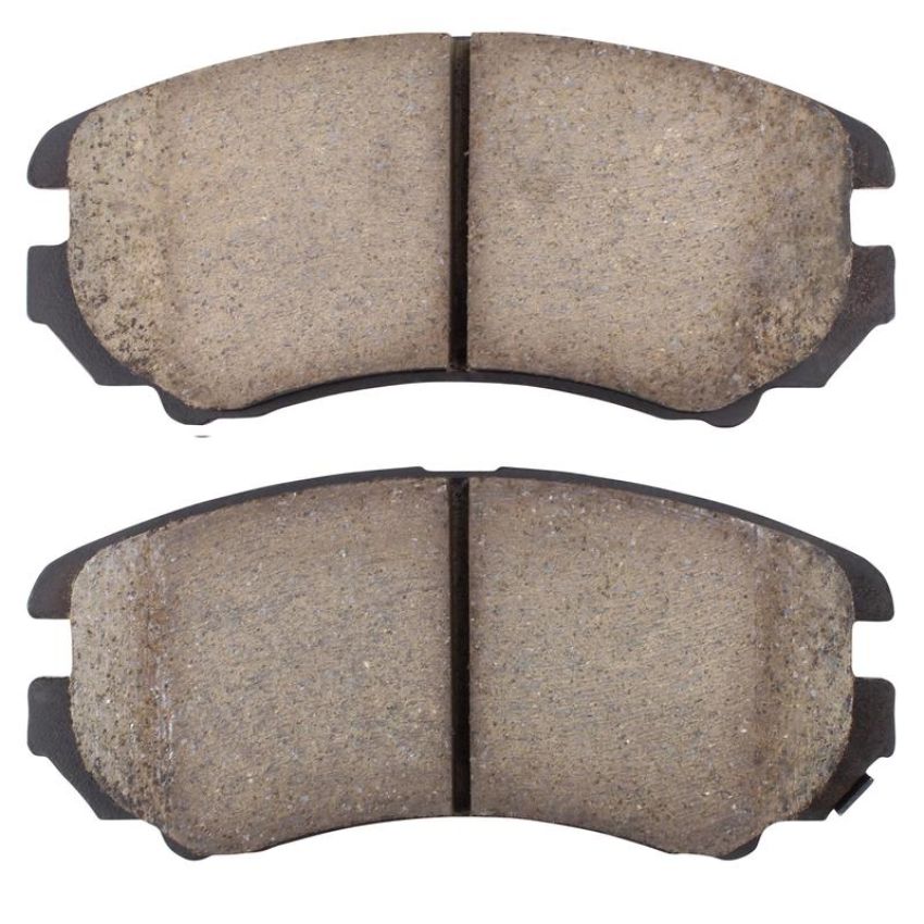 MPA 1001-0924C Quality-Built Premium Ceramic Brake Pads w/ Hardware