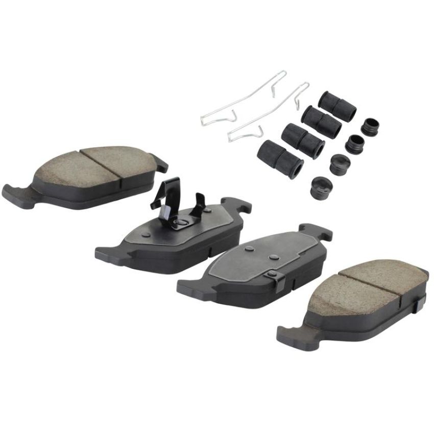 MPA 1001-0925C Quality-Built Premium Ceramic Brake Pads w/ Hardware