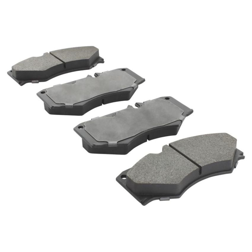 MPA 1001-0927M Quality-Built Premium Semi-Metallic Brake Pads