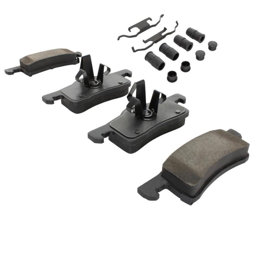 MPA 1001-0935C Quality-Built Premium Ceramic Brake Pads w/ Hardware