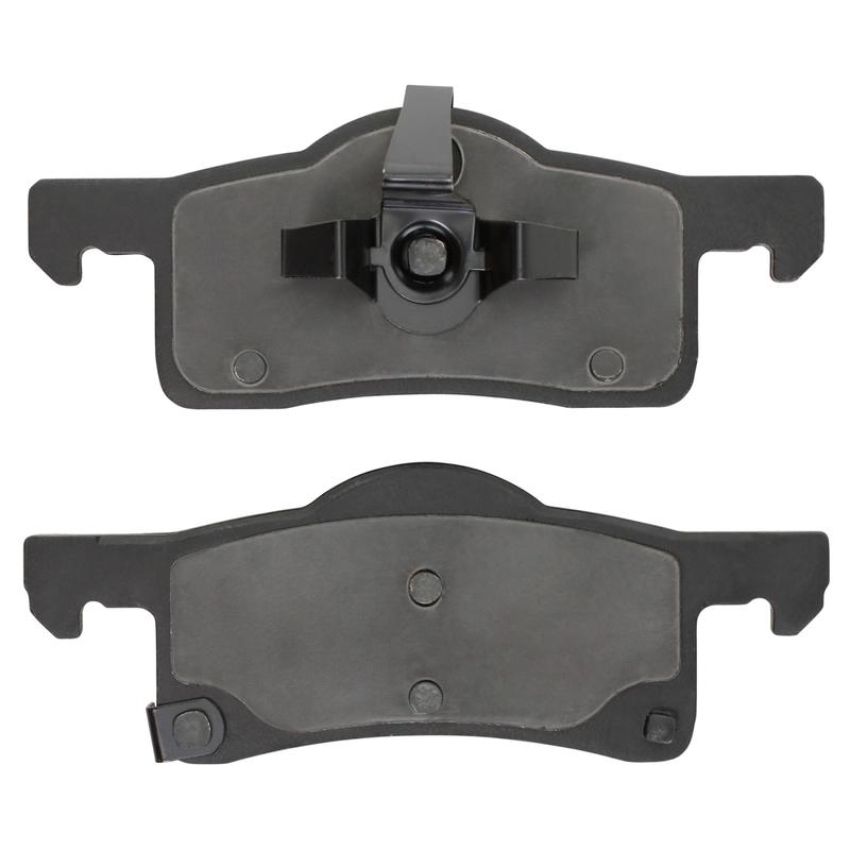 MPA 1001-0935C Quality-Built Premium Ceramic Brake Pads w/ Hardware