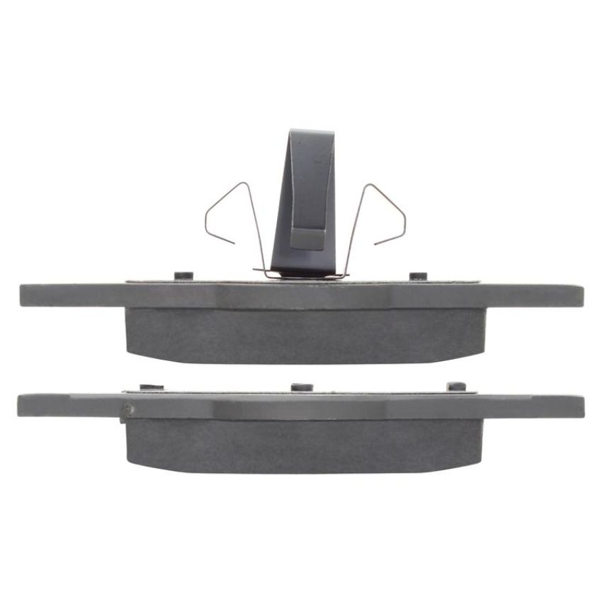 MPA 1001-0935M Quality-Built Premium Semi-Metallic Brake Pads w/ Hardware
