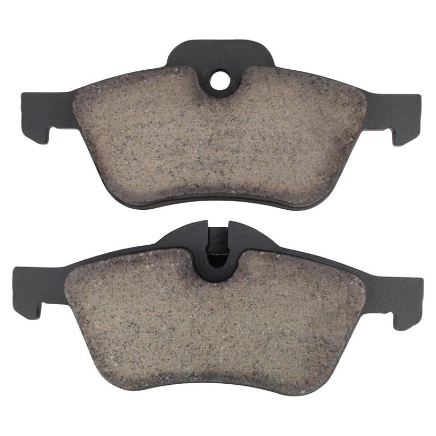 MPA 1001-0939M Quality-Built Premium Semi-Metallic Brake Pads w/ Hardware
