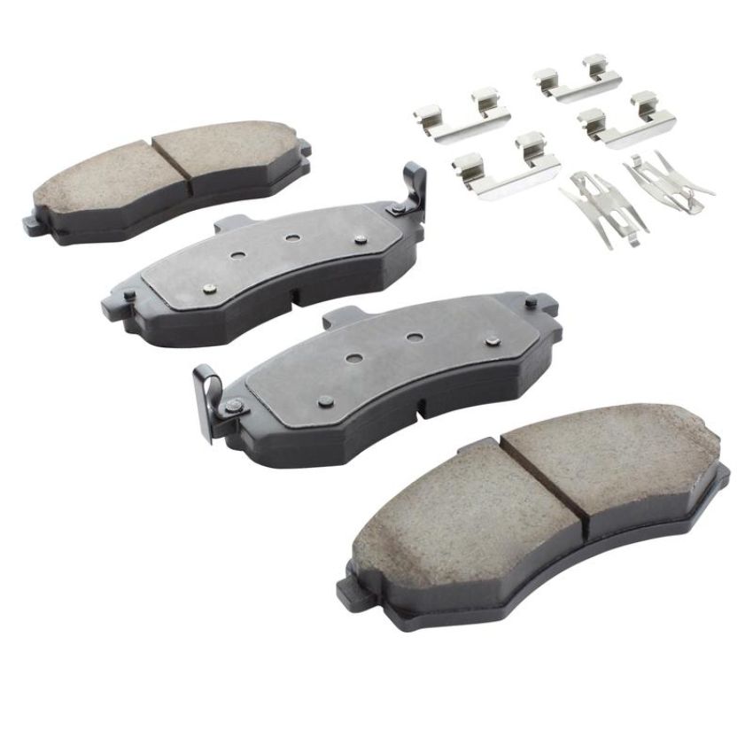 MPA 1001-0941C Quality-Built Premium Ceramic Brake Pads w/ Hardware