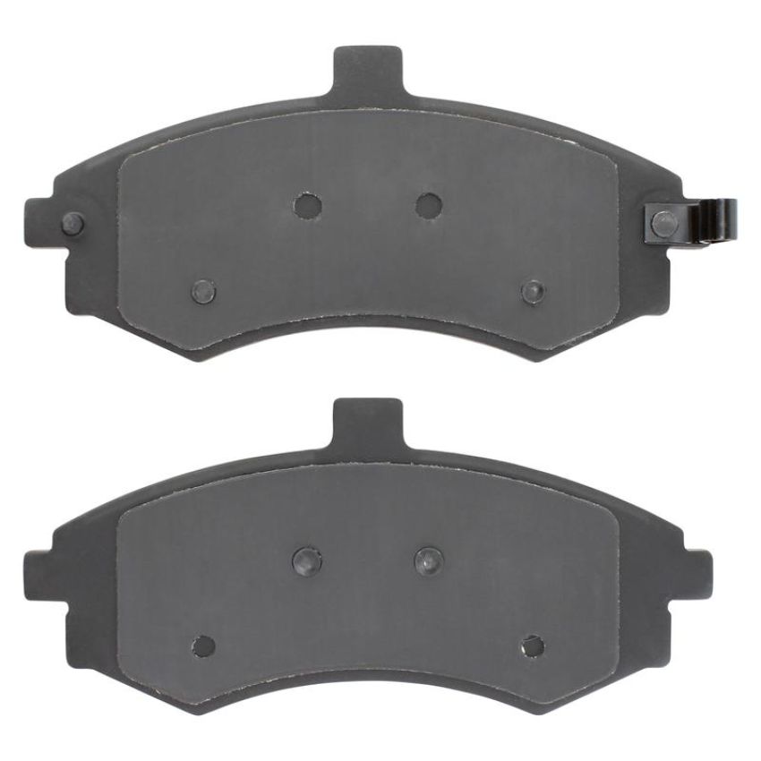 MPA 1001-0941M Quality-Built Premium Semi-Metallic Brake Pads w/ Hardware