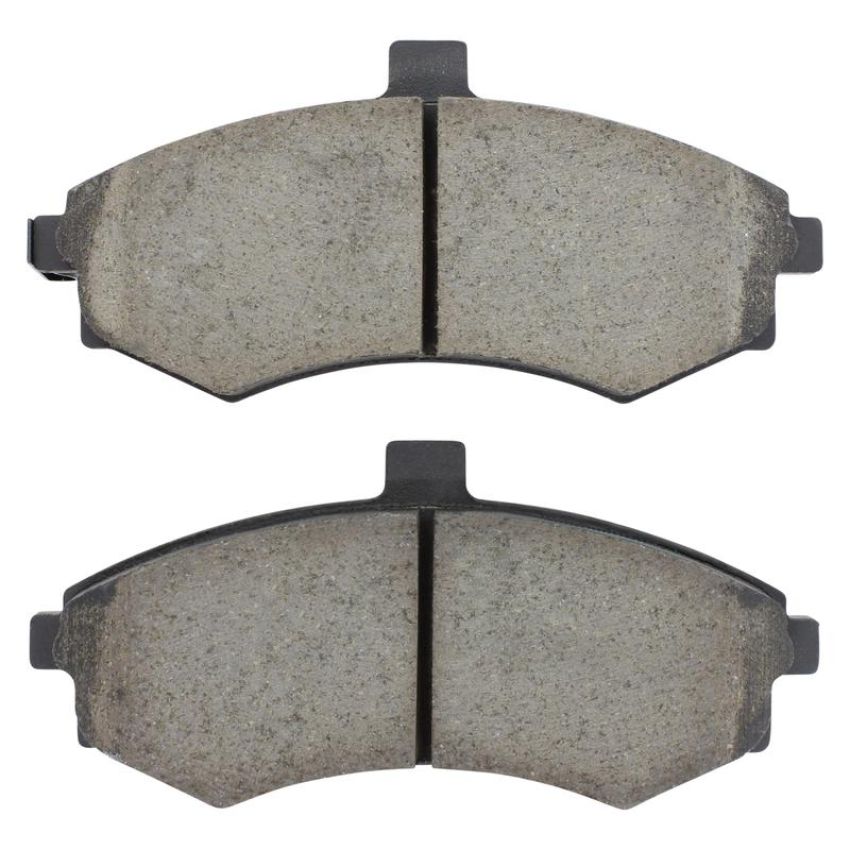 MPA 1001-0941M Quality-Built Premium Semi-Metallic Brake Pads w/ Hardware