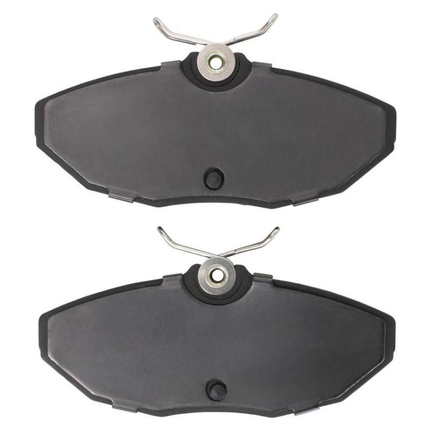 MPA 1001-0944M Quality-Built Premium Semi-Metallic Brake Pads w/ Hardware