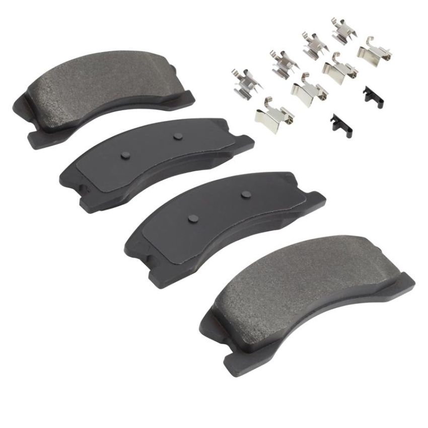 MPA 1001-0945C Quality-Built Premium Ceramic Brake Pads w/ Hardware