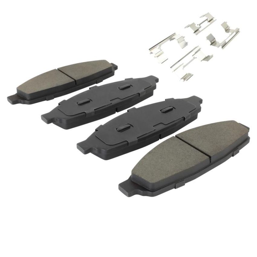 MPA 1001-0953C Quality-Built Premium Ceramic Brake Pads w/ Hardware