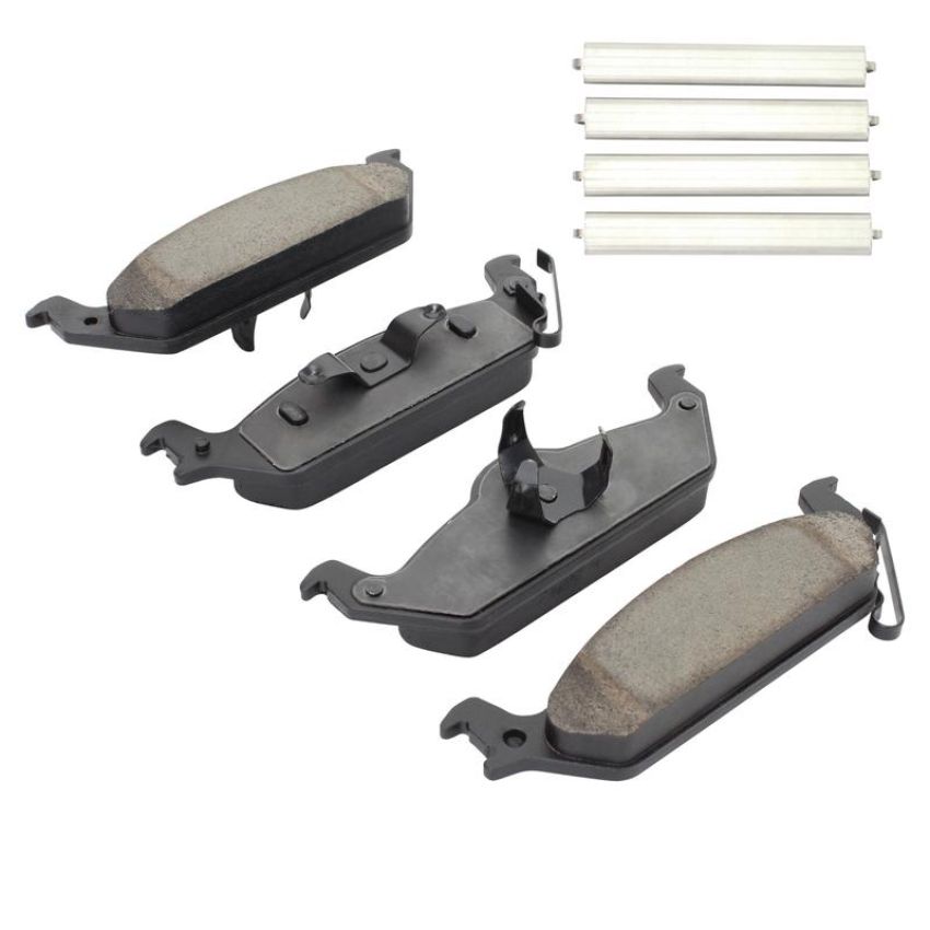 MPA 1001-0963C Quality-Built Premium Ceramic Brake Pads w/ Hardware