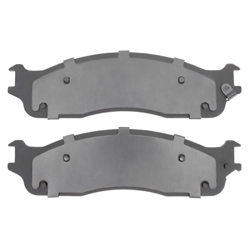 MPA 1001-0965M Quality-Built Premium Semi-Metallic Brake Pads w/ Hardware
