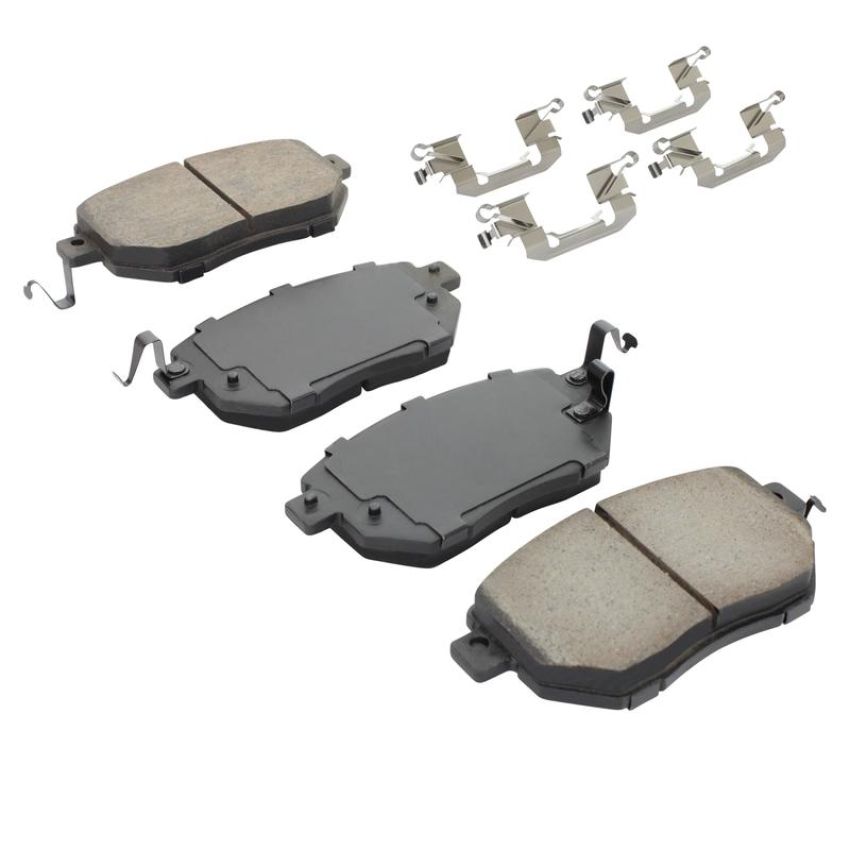 MPA 1001-0969C Quality-Built Premium Ceramic Brake Pads w/ Hardware