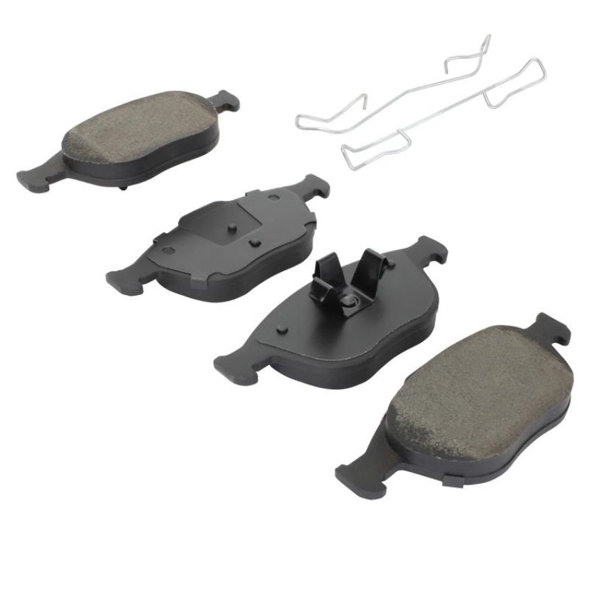 MPA 1001-0970C Quality-Built Premium Ceramic Brake Pads w/ Hardware