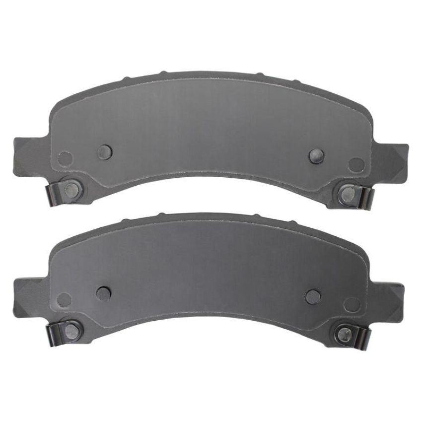 MPA 1001-0974AC Quality-Built Premium Ceramic Brake Pads w/ Hardware