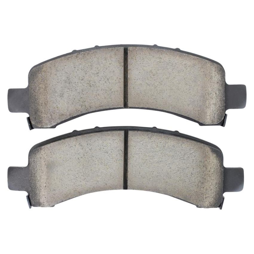 MPA 1001-0974AC Quality-Built Premium Ceramic Brake Pads w/ Hardware