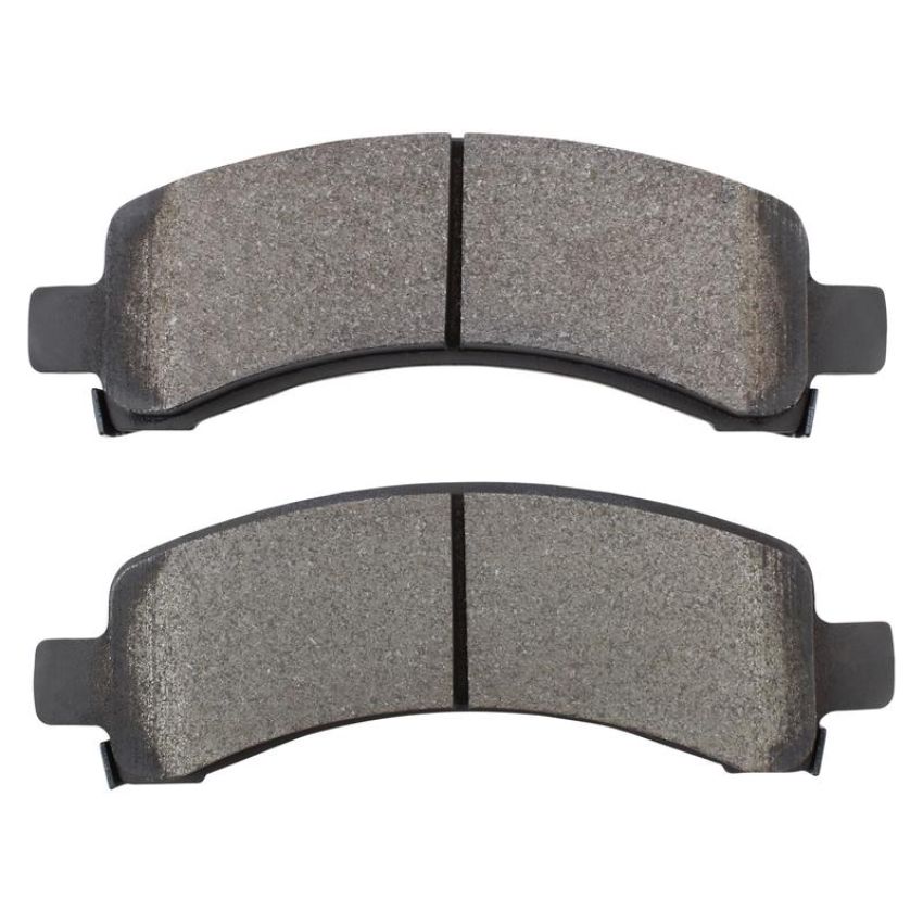 MPA 1001-0974AM Quality-Built Premium Semi-Metallic Brake Pads w/ Hardware