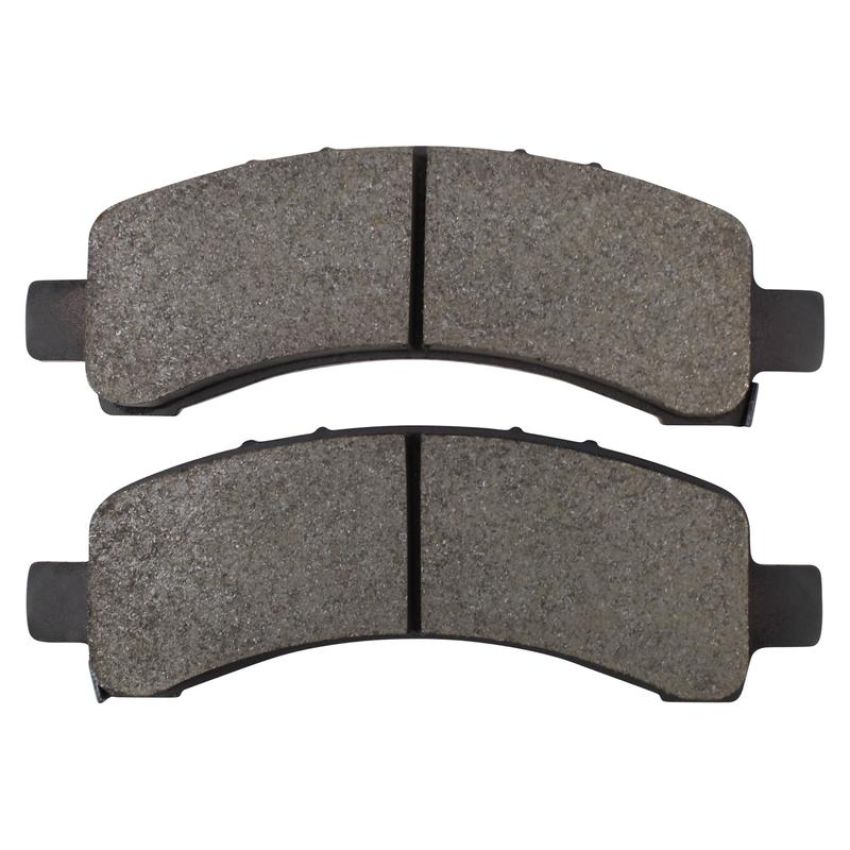 MPA 1001-0974M Quality-Built Premium Semi-Metallic Brake Pads w/ Hardware