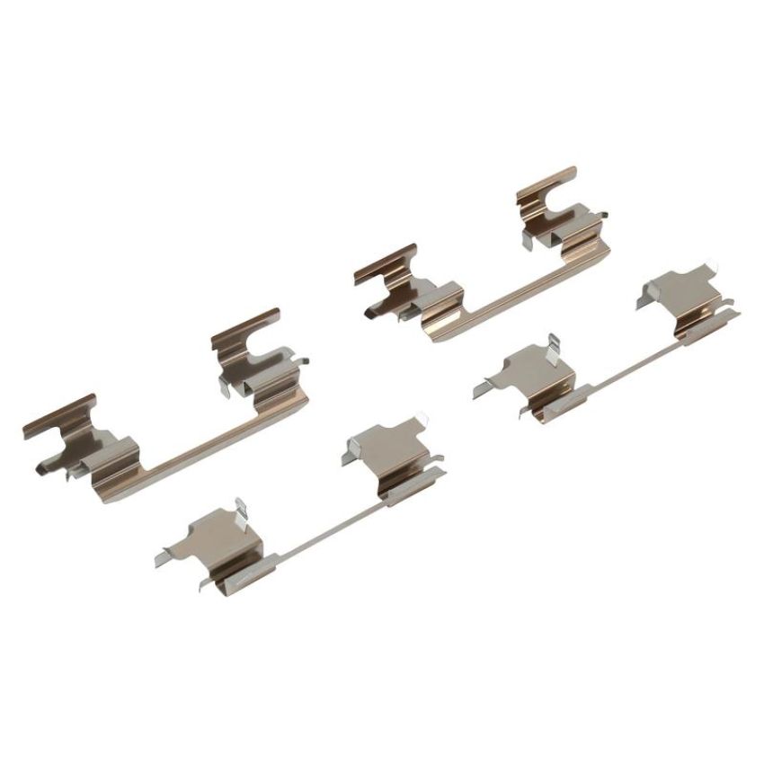MPA 1001-0974M Quality-Built Premium Semi-Metallic Brake Pads w/ Hardware