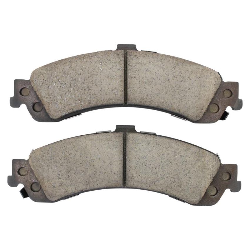 MPA 1001-0975C Quality-Built Premium Ceramic Brake Pads w/ Hardware