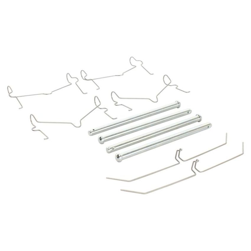 MPA 1001-0976AC Quality-Built Premium Ceramic Brake Pads w/ Hardware