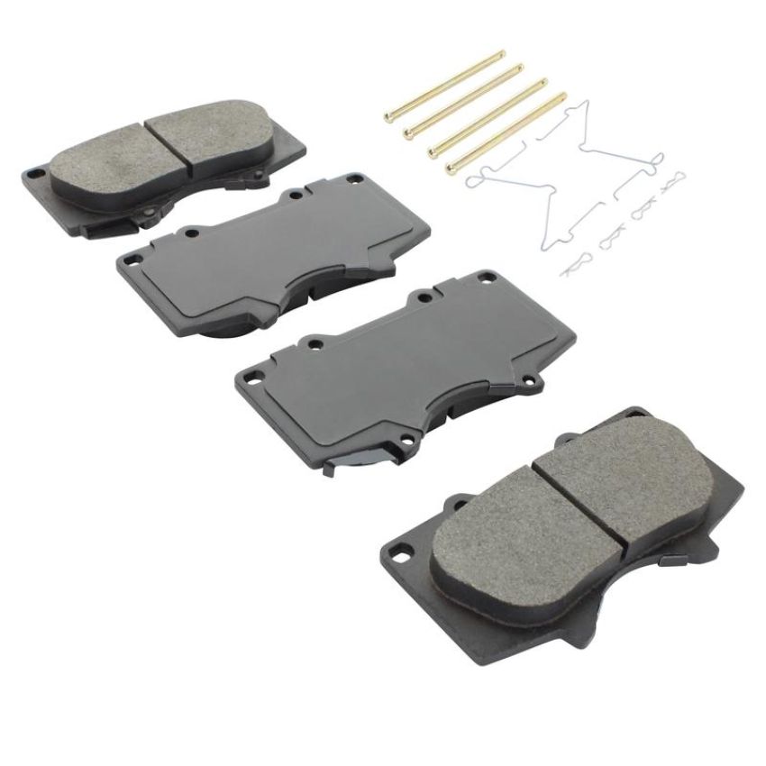 MPA 1001-0976C Quality-Built Premium Ceramic Brake Pads w/ Hardware