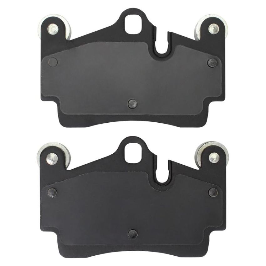 MPA 1001-0978M Quality-Built Premium Semi-Metallic Brake Pads w/ Hardware