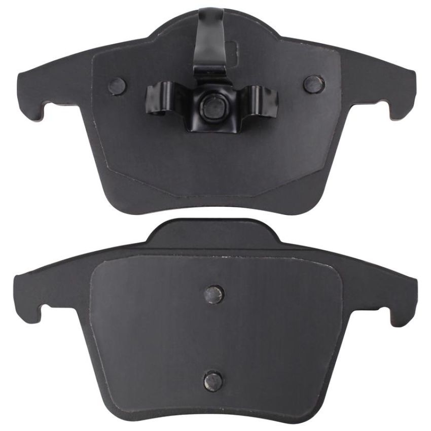 MPA 1001-0980M Quality-Built Premium Semi-Metallic Brake Pads w/ Hardware