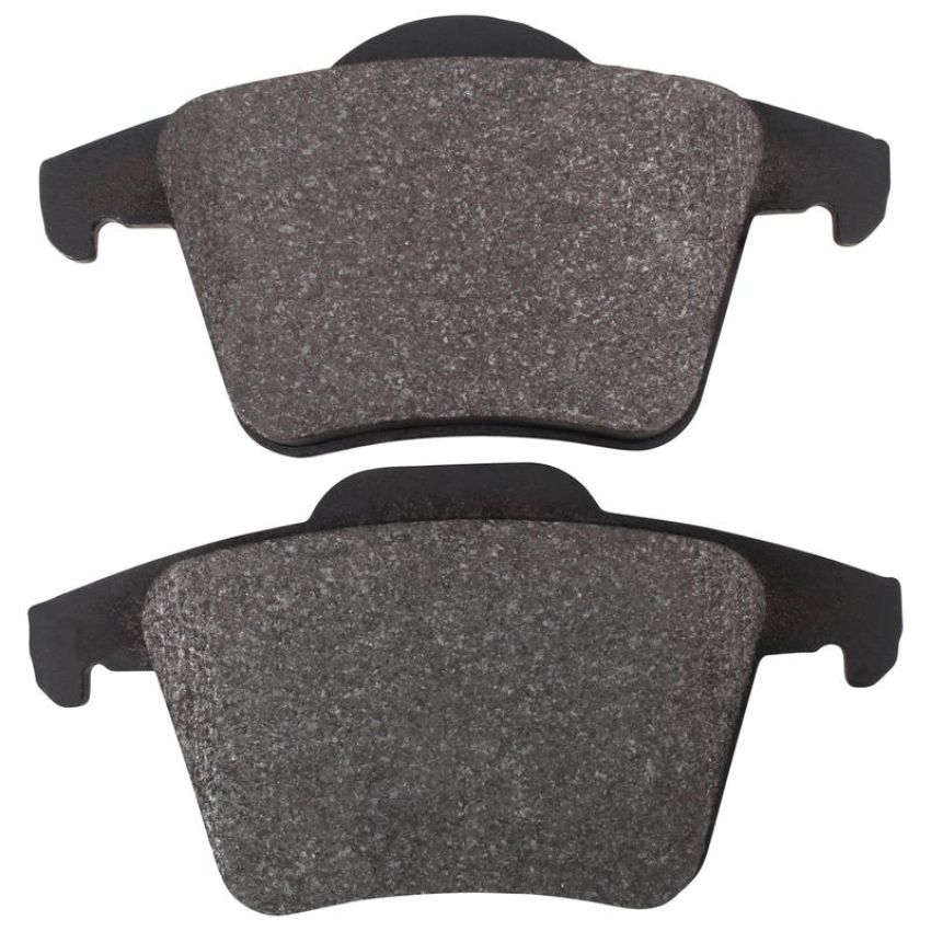 MPA 1001-0980M Quality-Built Premium Semi-Metallic Brake Pads w/ Hardware