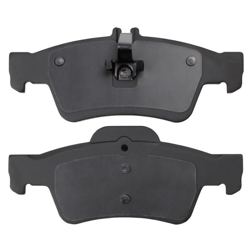 MPA 1001-0986M Quality-Built Premium Semi-Metallic Brake Pads w/ Hardware