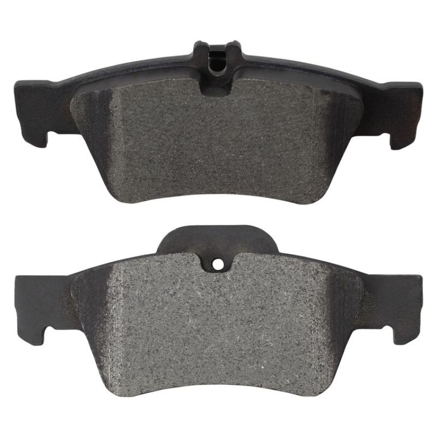 MPA 1001-0986M Quality-Built Premium Semi-Metallic Brake Pads w/ Hardware