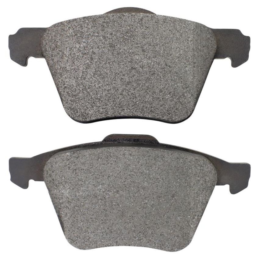 MPA 1001-1003M Quality-Built Premium Semi-Metallic Brake Pads w/ Hardware