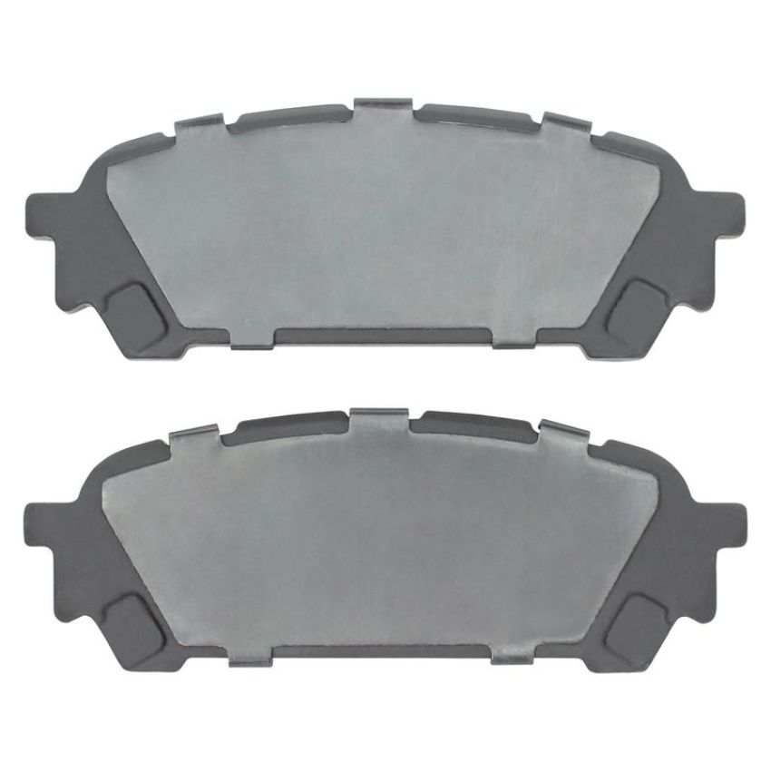 MPA 1001-1004C Quality-Built Premium Ceramic Brake Pads w/ Hardware