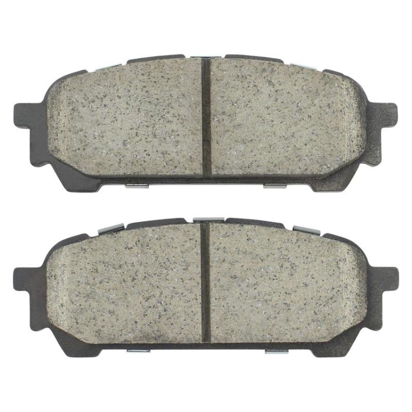 MPA 1001-1004C Quality-Built Premium Ceramic Brake Pads w/ Hardware