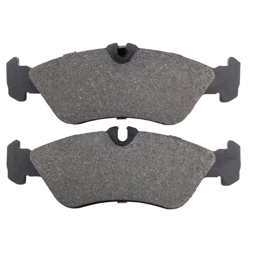 MPA 1001-1006M Quality-Built Premium Semi-Metallic Brake Pads w/ Hardware