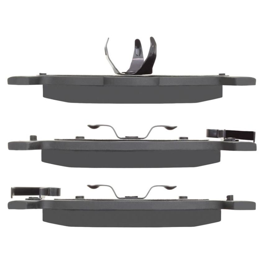 MPA 1001-1012C Quality-Built Premium Ceramic Brake Pads w/ Hardware