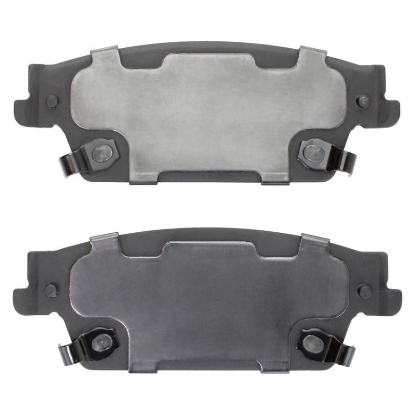 MPA 1001-1020C Quality-Built Premium Ceramic Brake Pads w/ Hardware
