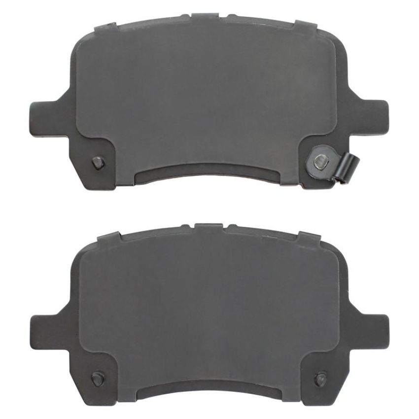 MPA 1001-1028C Quality-Built Premium Ceramic Brake Pads w/ Hardware