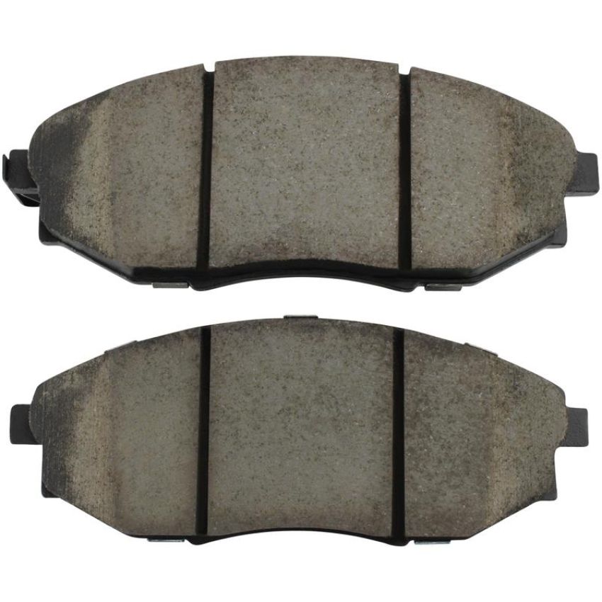 MPA 1001-1031M Quality-Built Premium Semi-Metallic Brake Pads w/ Hardware