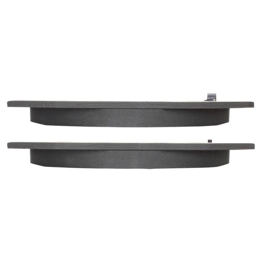 MPA 1001-1032M Quality-Built Premium Semi-Metallic Brake Pads w/ Hardware