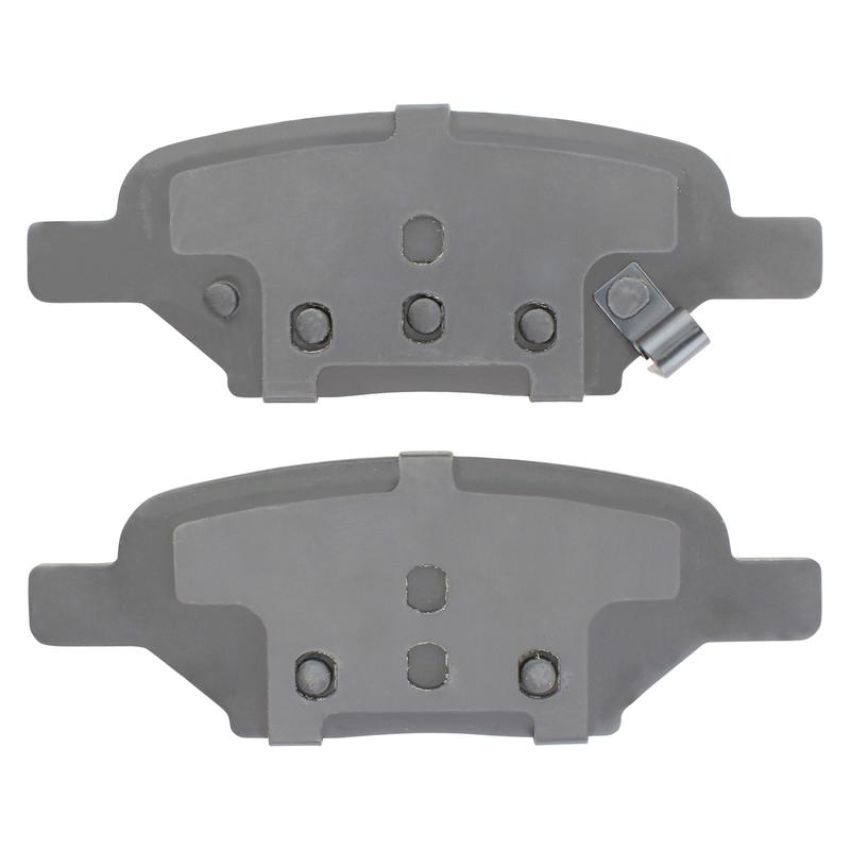 MPA 1001-1033C Quality-Built Premium Ceramic Brake Pads w/ Hardware
