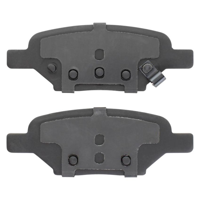 MPA 1001-1033M Quality-Built Premium Semi-Metallic Brake Pads w/ Hardware