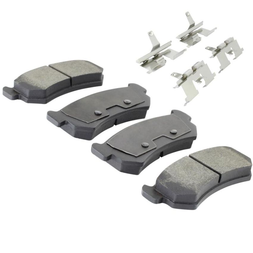 MPA 1001-1036C Quality-Built Premium Ceramic Brake Pads w/ Hardware