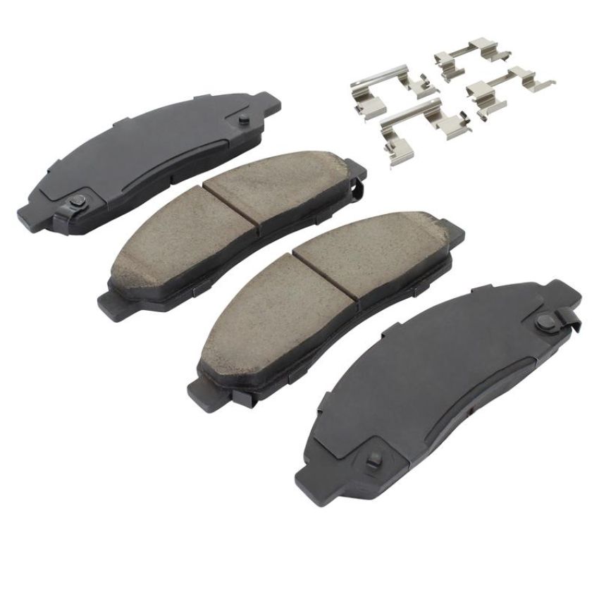 MPA 1001-1039C Quality-Built Premium Ceramic Brake Pads w/ Hardware