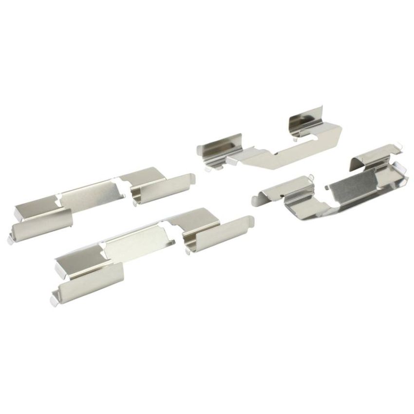 MPA 1001-1043M Quality-Built Premium Semi-Metallic Brake Pads w/ Hardware
