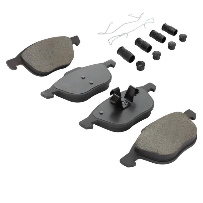 MPA 1001-1044C Quality-Built Premium Ceramic Brake Pads w/ Hardware