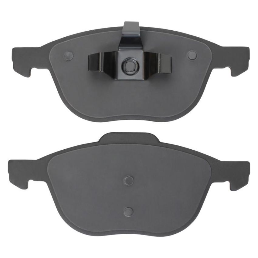 MPA 1001-1044M Quality-Built Premium Semi-Metallic Brake Pads w/ Hardware